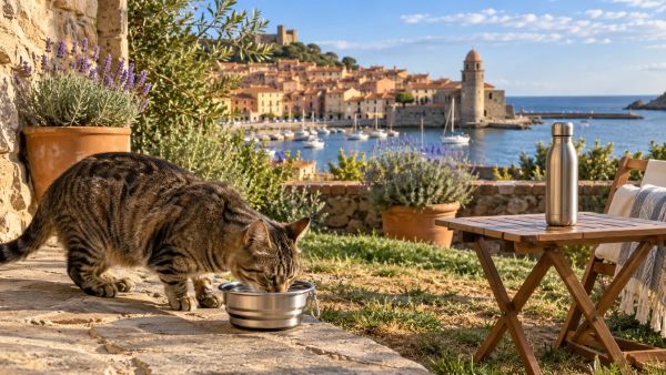 Top 3 façons pour les chats d'hydrater avec style