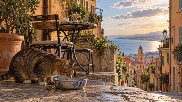 Top 3 façons pour les chats d'hydrater avec style